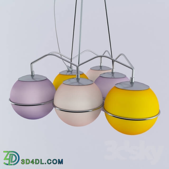 Ceiling light - Chandelier Nursery Odeon Light