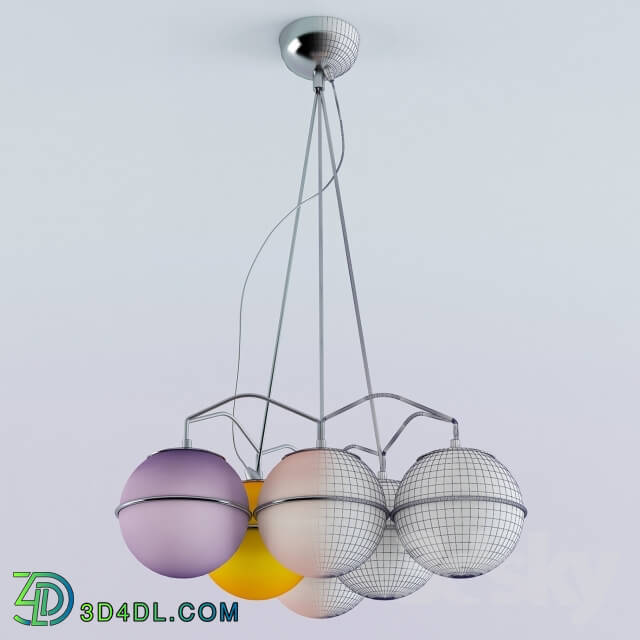 Ceiling light - Chandelier Nursery Odeon Light