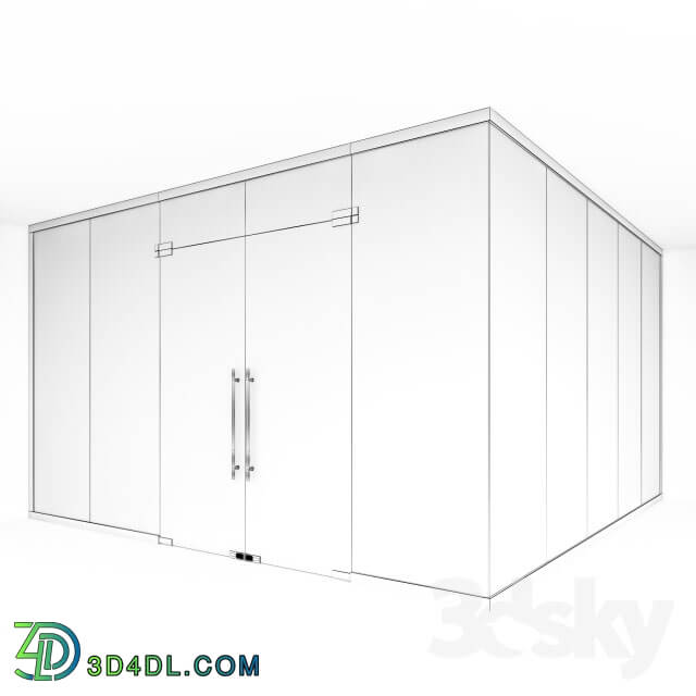 Office furniture - Office glass partition 3