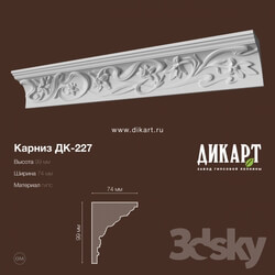 Decorative plaster - DK-227_99Hh74mm 