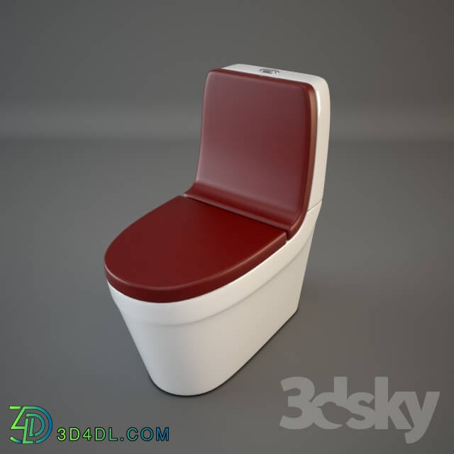 Toilet and Bidet - Toilet with leather elements