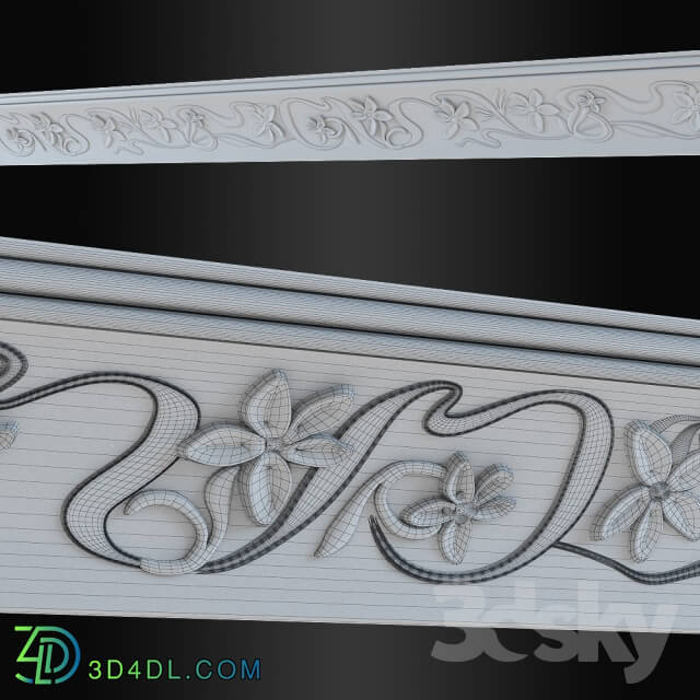 Decorative plaster - Molding