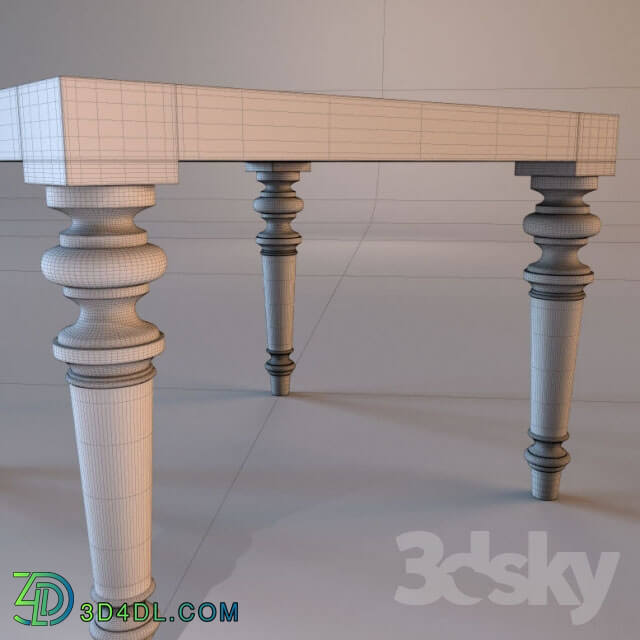 Table - Meritalia table Chiavari by Leo De Carlo