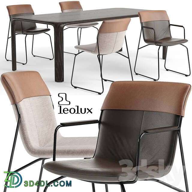 Table _ Chair - Leolux Ditte chair set