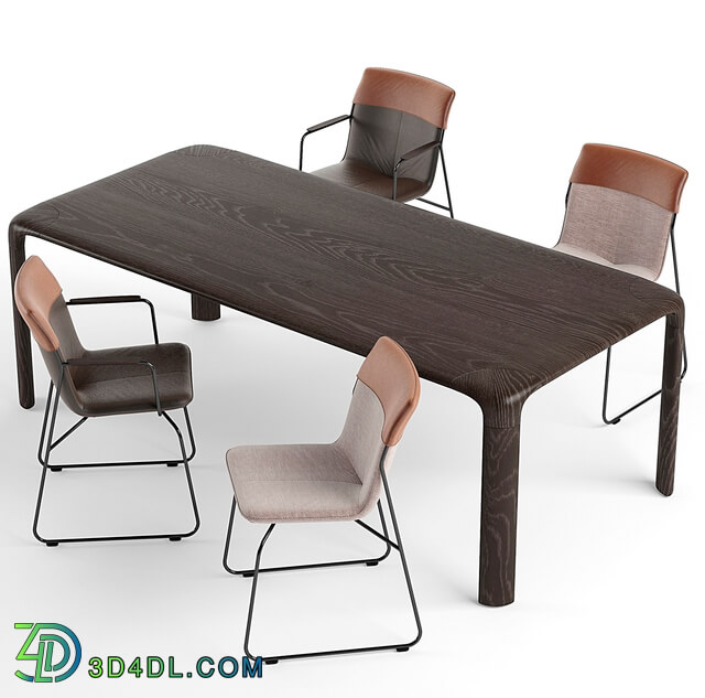 Table _ Chair - Leolux Ditte chair set