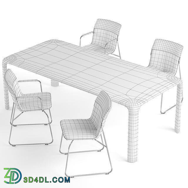 Table _ Chair - Leolux Ditte chair set