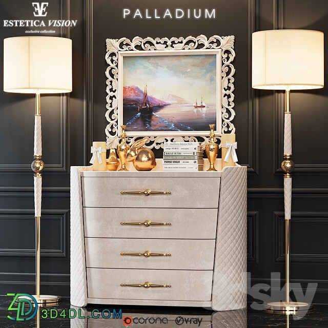 Sideboard _ Chest of drawer - Chest of drawers Palladium