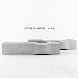 Other architectural elements - Bench Double Dip_ B _amp_ B Italia SPA 