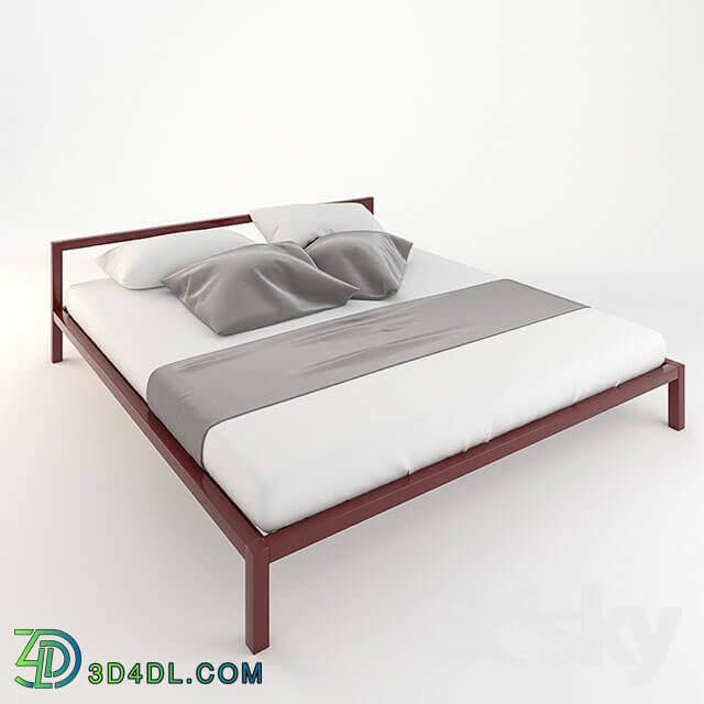 Bed - MDF Italia - Aluminum Bed