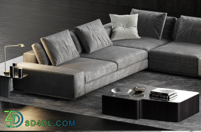 Sofa - Minotti Lawrence Sofa 4