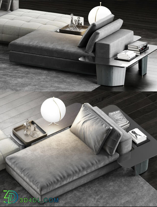 Sofa - Minotti Lawrence Sofa 4