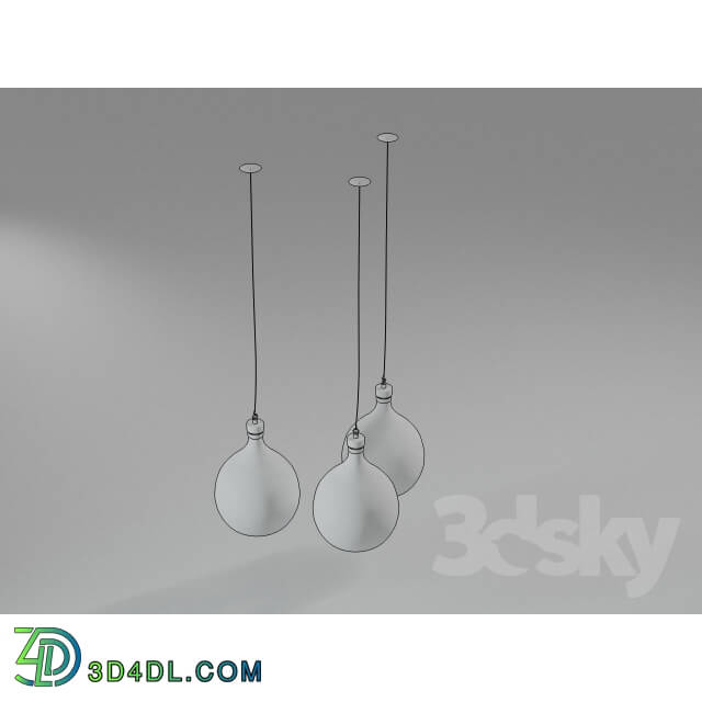 Ceiling light - Scandinavian glass lamp