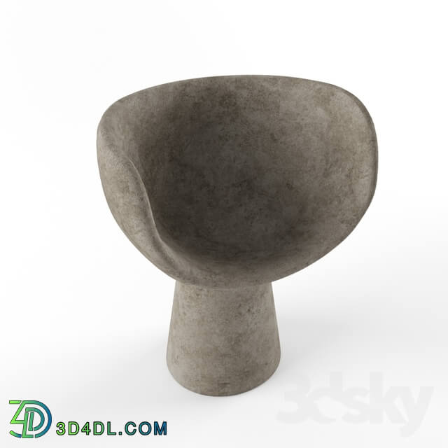 Chair - Rustic stone chair