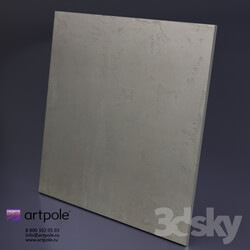 3D panel - Gypsum 3d panel LOFT-BETON _hidden_ from Artpole 