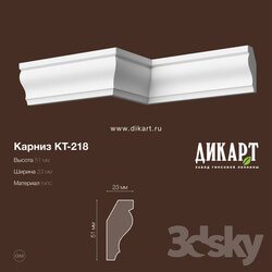 Decorative plaster - Kt-218_51Hx23mm 