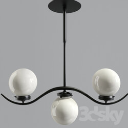 Ceiling light - Glass Ceiling Lamp Shades Chrome Ball Shade Lights 02 