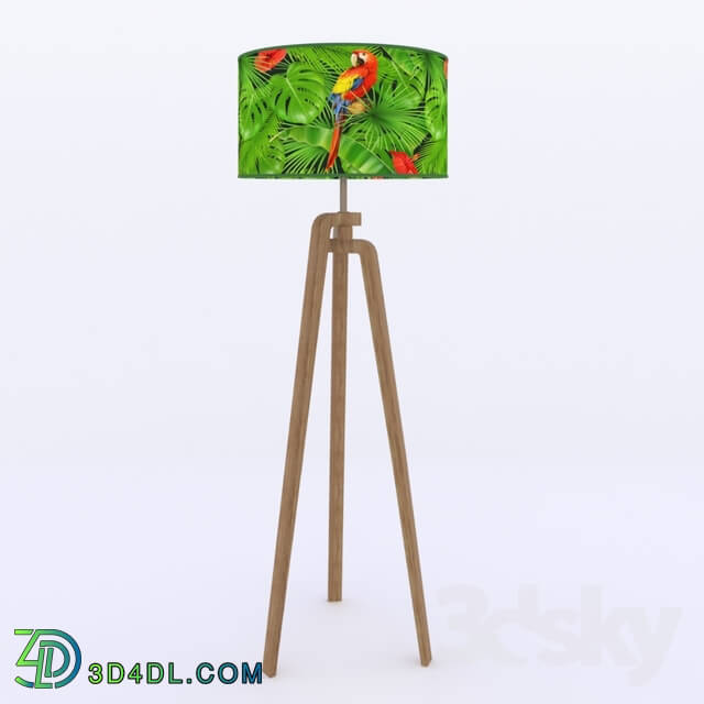 Floor lamp - Floor lamp TRIPOD Аmazon manufacturer Workshop light Moon Room