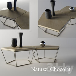 Table - Natuzzi _ Chocolat 