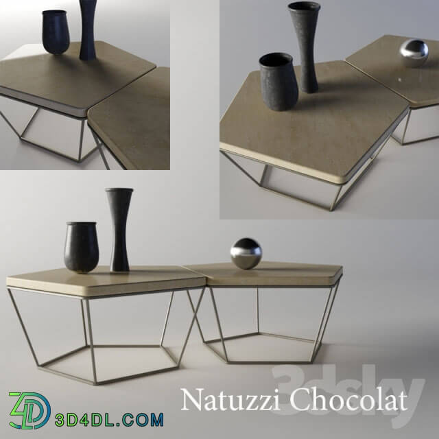 Table - Natuzzi _ Chocolat