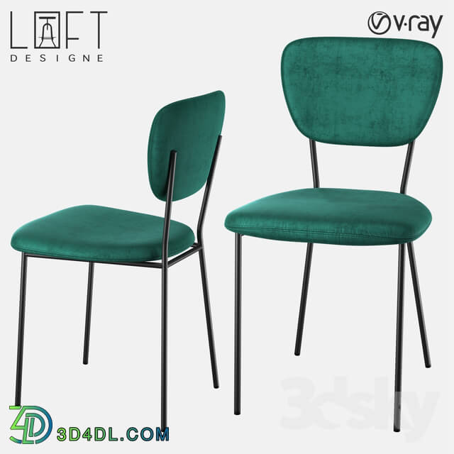 Chair - Chair LoftDesigne 1482 model