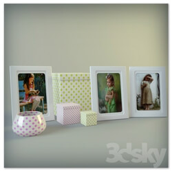 Other decorative objects - Baby photo frames 