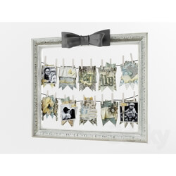 Other decorative objects - frame with photos 