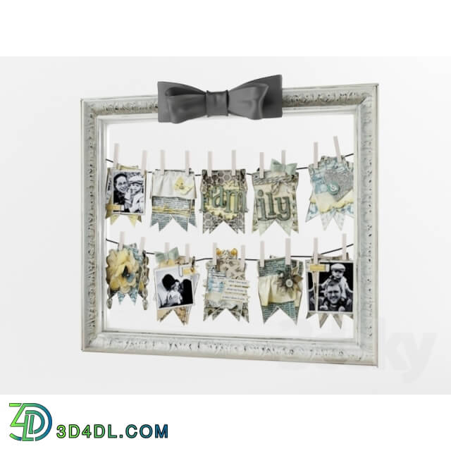 Other decorative objects - frame with photos