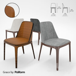 Chair - Poliform _ GRACE 