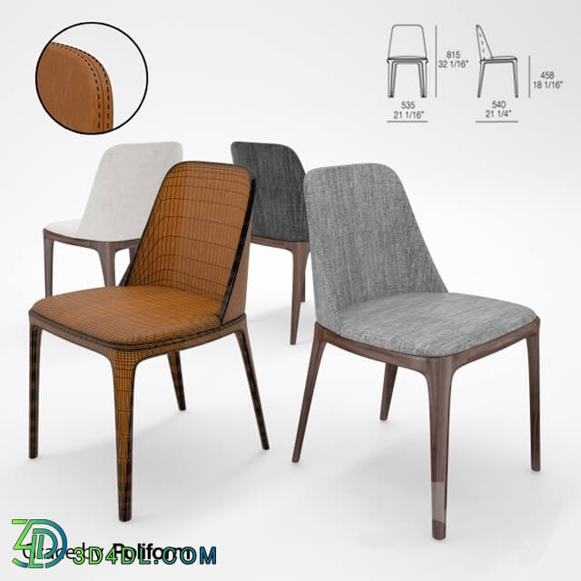 Chair - Poliform _ GRACE