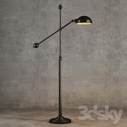 Floor lamp - GRAMERCY HOME - INDUSTRIAL JOINT FLOOR LAMP FL016-1-ABG 