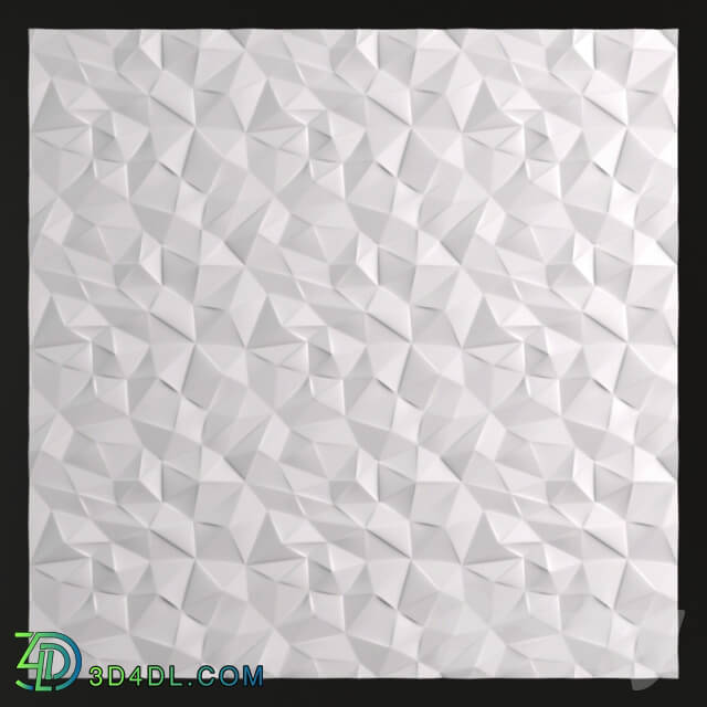 3D panel - Decorative wall panel 02