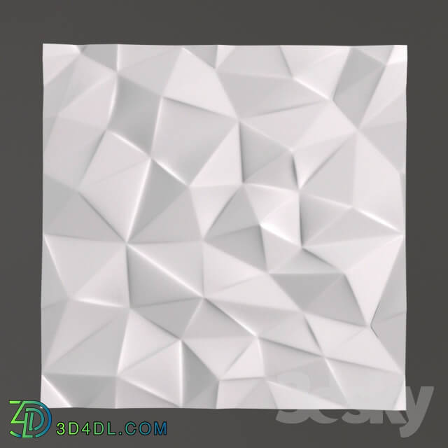 3D panel - Decorative wall panel 02