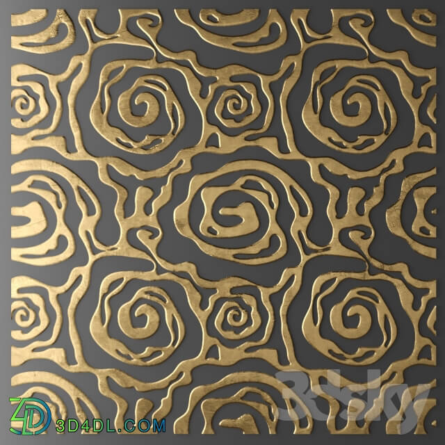 Other decorative objects - Decor for wall. Panel. 3D