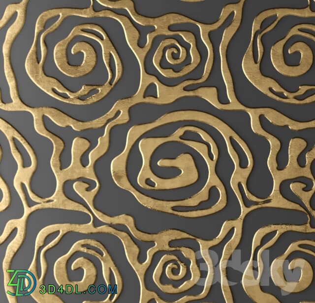 Other decorative objects - Decor for wall. Panel. 3D