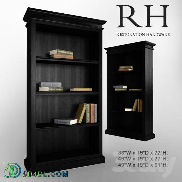 Wardrobe _ Display cabinets - RH French Casement Bookcases