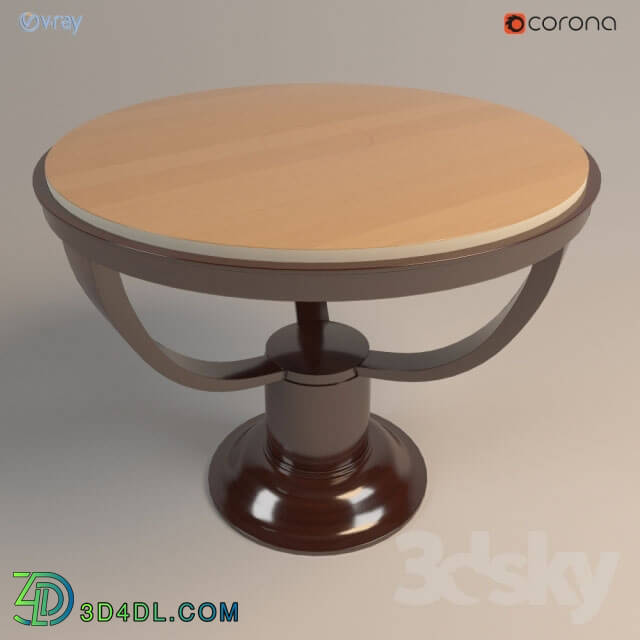 Table - Art Deco Rosewood Side Table