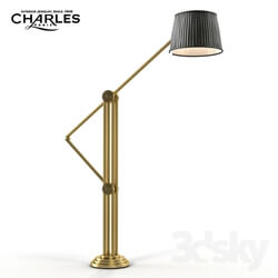 Floor lamp - Charles Paris Propylees Floor Lamp L 