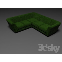 Sofa - Furry sofa 