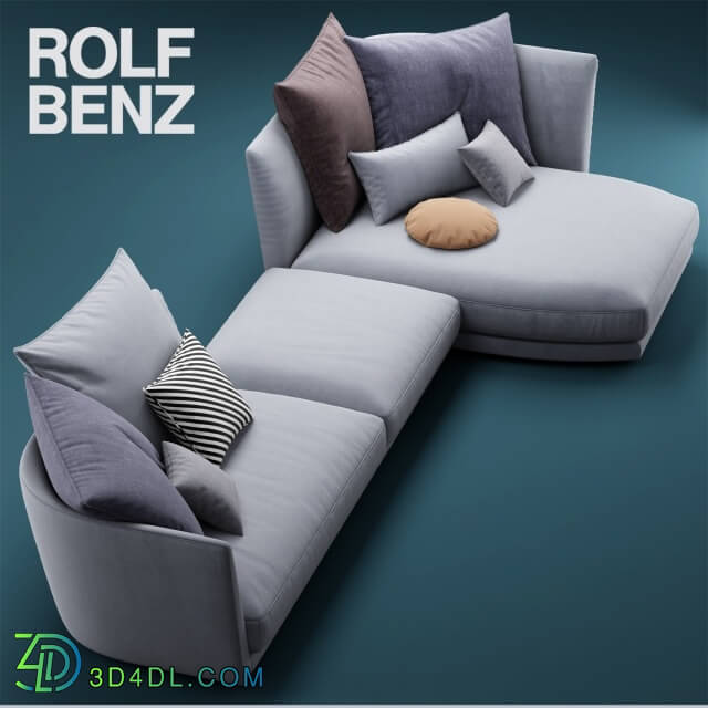 Sofa - Sofa ROLF BENZ TONDO