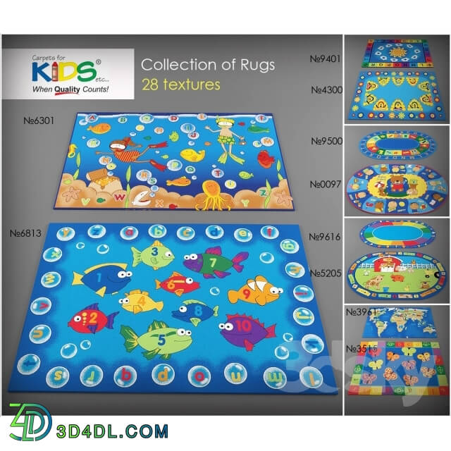 Carpets - Collection rugs Carpets for Kids