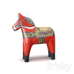 Other decorative objects - Horse etno sculpture 