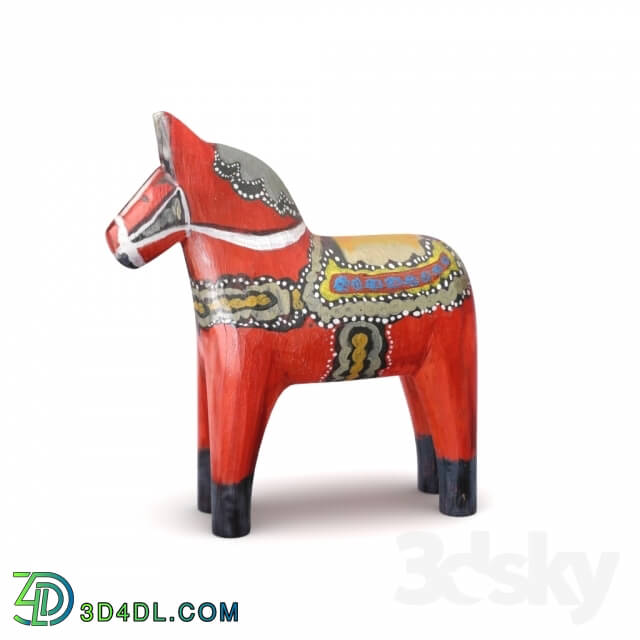 Other decorative objects - Horse etno sculpture