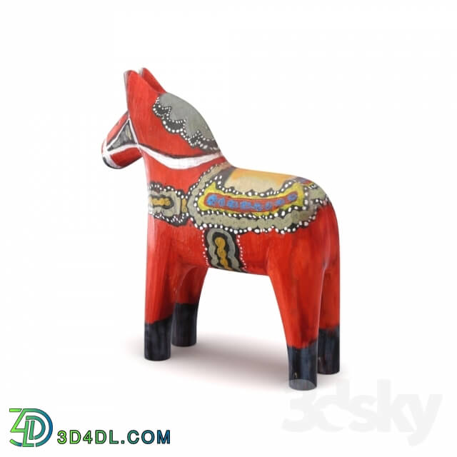 Other decorative objects - Horse etno sculpture