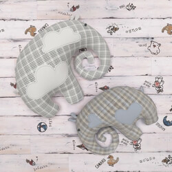 Miscellaneous - Laminate Kronotex DYNAMIC Playground toys and pillows elephants 