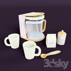 Toy - Kid Kraft. Pastel Coffee Set 