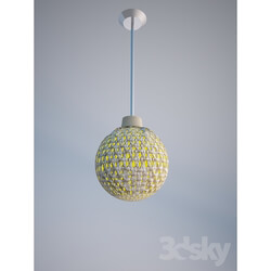 Ceiling light - luminaire macram_ 