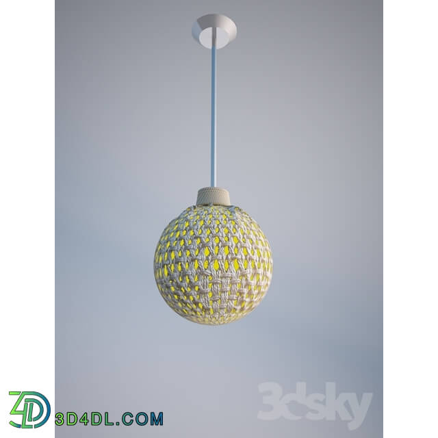 Ceiling light - luminaire macram_