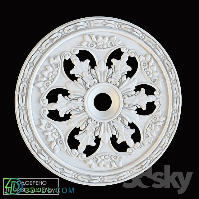 Decorative plaster - Socket