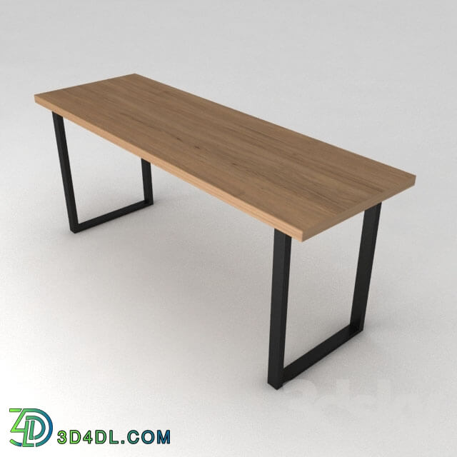 Table - Iron wood table