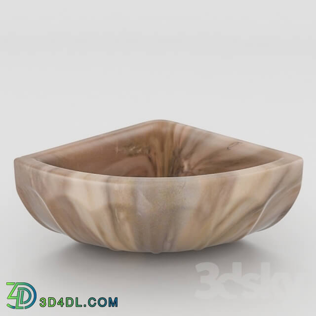 Wash basin - Qurna marble KM02